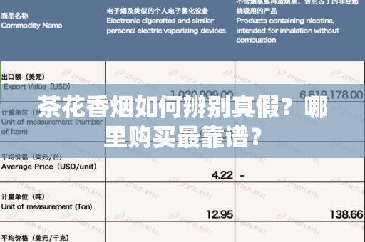茶花香烟如何辨别真假？哪里购买最靠谱？